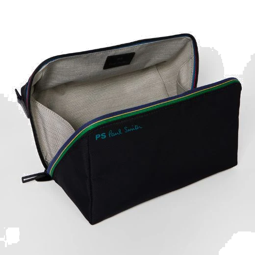Paul Smith PS Black 'Sports Stripe' Wash Bag - Image 4
