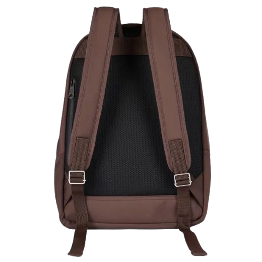 Paul Smith Recycled Polyester Brown Zip Top Backpack - Image 2