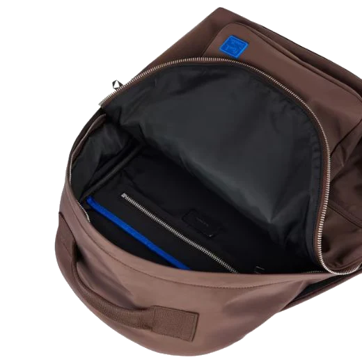 Paul Smith Recycled Polyester Brown Zip Top Backpack - Image 5