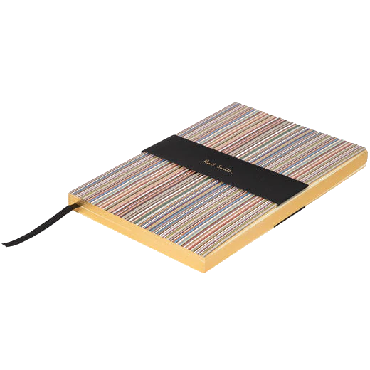 Paul Smith Signature Stripe A5 Lined Notebook - Image 3