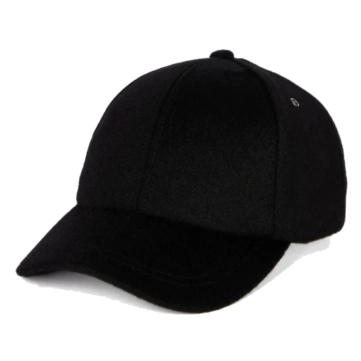 Paul Smith Signature Stripe Trim Black Wool Cap - Image 2