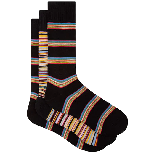 Paul Smith Signature Stripe Wallet & Socks Gift Set - Image 4