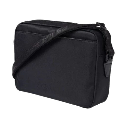 Paul Smith Sports Stripe Black Nylon Cross Body Bag - Image 3