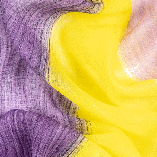 Paul Smith Stripe Wool Scarf With Crochet Edge - Image 4