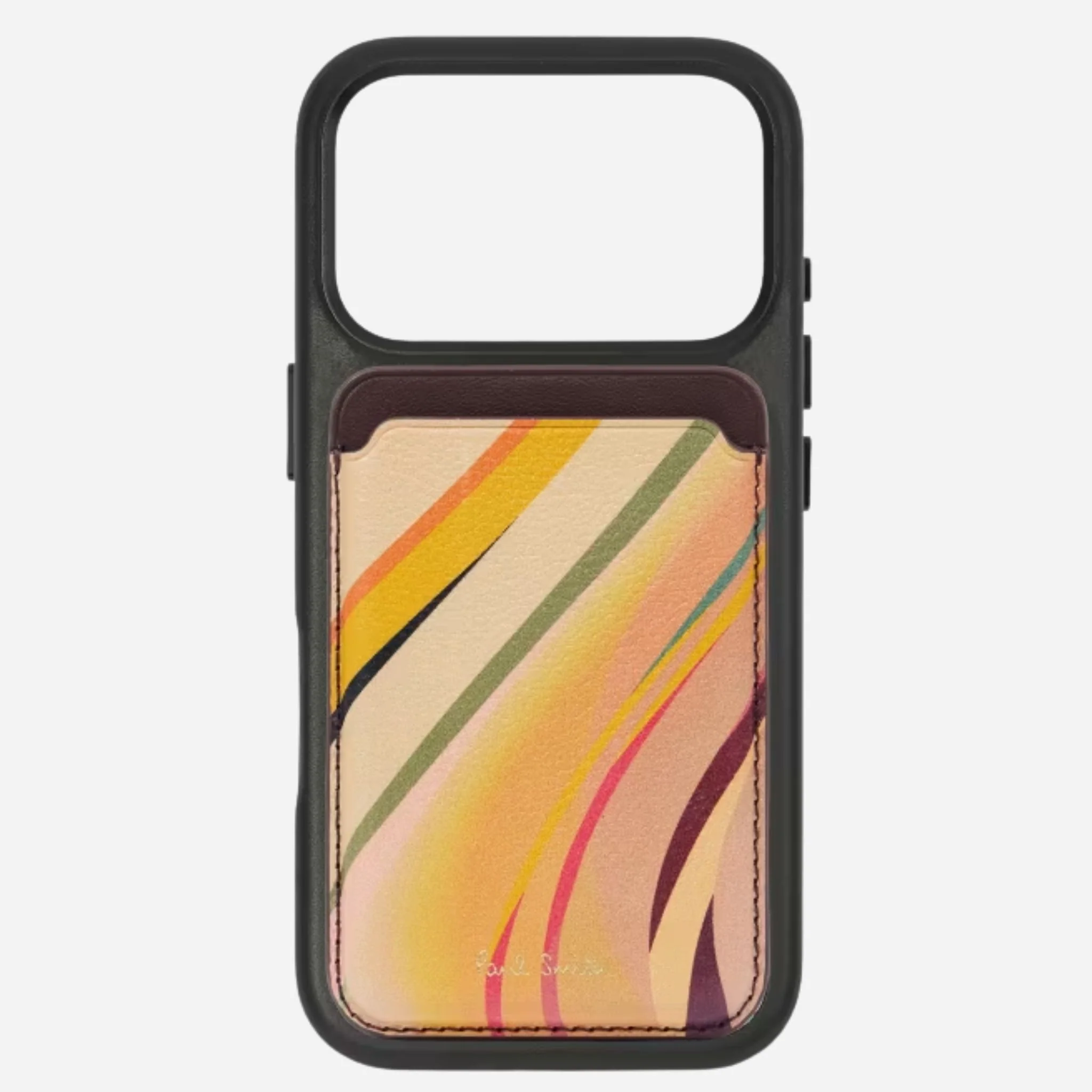 Paul Smith 'Swirl' Pattern Leather iPhone MagSafe Credit Card Case - Image 3
