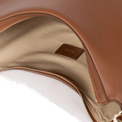 Paul Smith Tan Leather Hobo Bag with Woven Strap - Image 5