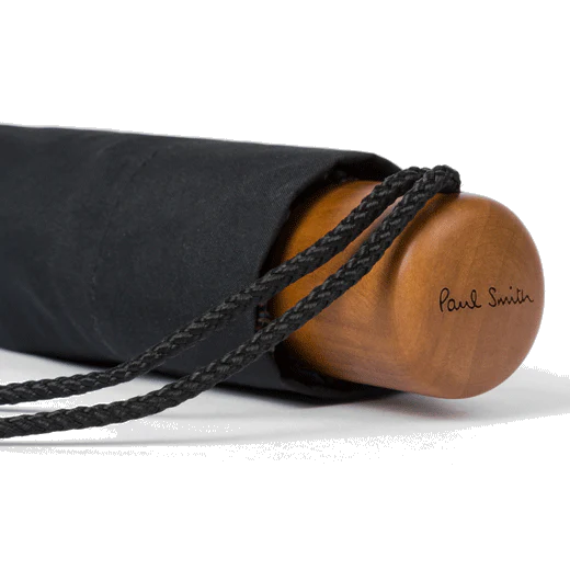 Paul Smith Telescopic 'Signature Stripe' Compact Umbrella - Image 4