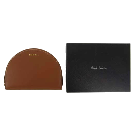 Paul Smith Women's 6CC Tan Zip-Around Cookie Purse - Image 4