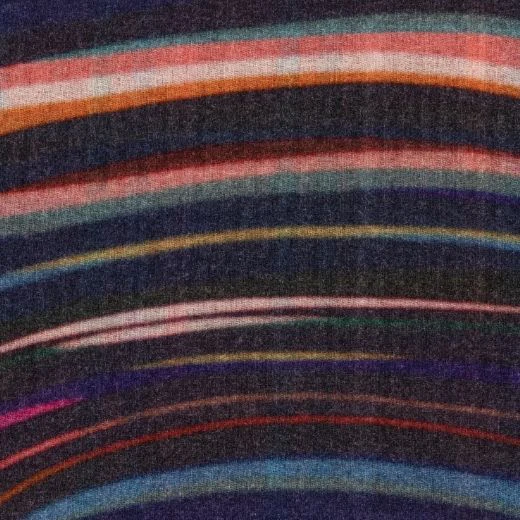 Paul Smith Women's Cashmere Blend 'Midnight Swirl' Check Scarf - Image 4