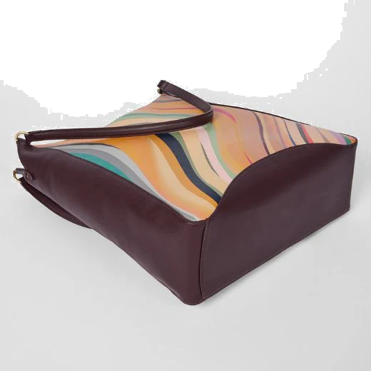 Paul Smith Women's 'Dusky Swirl' Leather Shopper Bag - Image 5