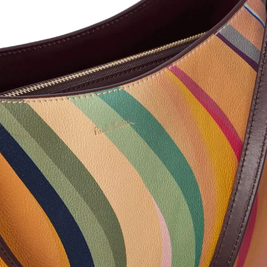 Paul Smith Women's 'Dusky Swirl' Leather Shopper Bag - Image 6