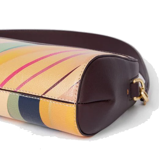 Paul Smith Women's 'Dusky Swirl' Print Leather Shoulder Bag - Image 4
