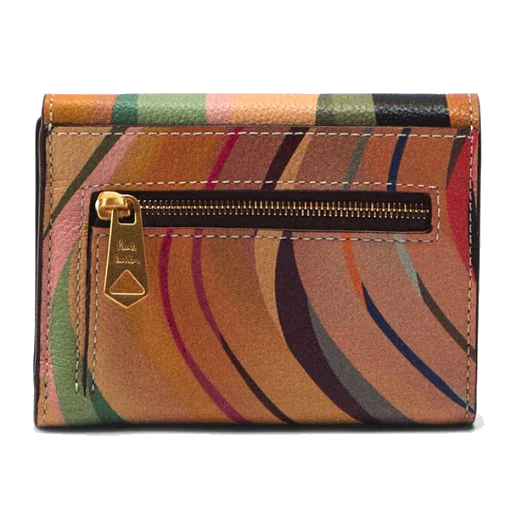 Paul Smith Women's 'Dusky Swirl' Small Trifold Purse - Image 2