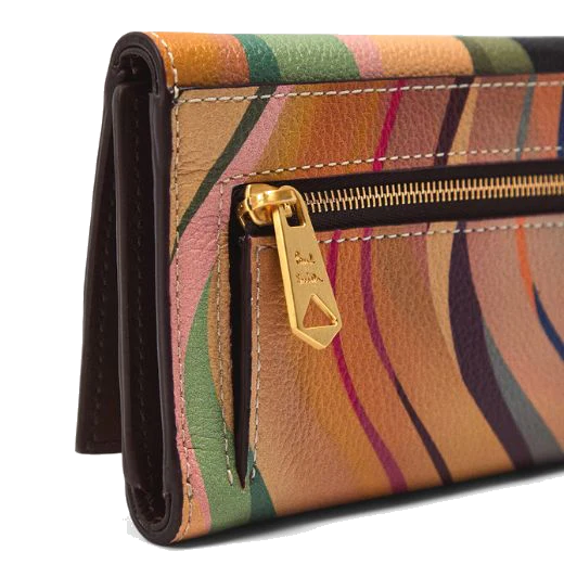 Paul Smith Women's 'Dusky Swirl' Small Trifold Purse - Image 3