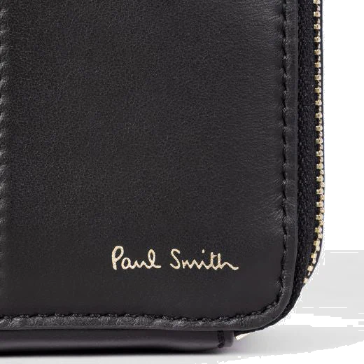 Paul Smith Women's 'Signature Stripe' Black Leather Camera Bag - Image 6