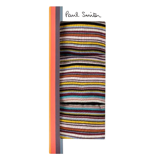 Paul Smith Women's Signature Stripe Cotton Blend 3 Pack Socks - Image 2