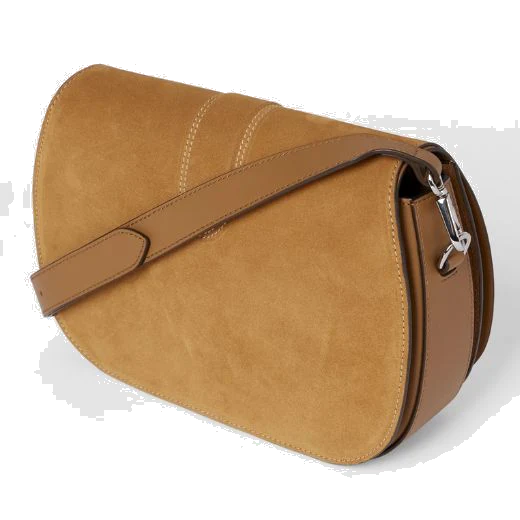 Paul Smith Women's Tan Suede Cross Body Satchel Bag - Image 2