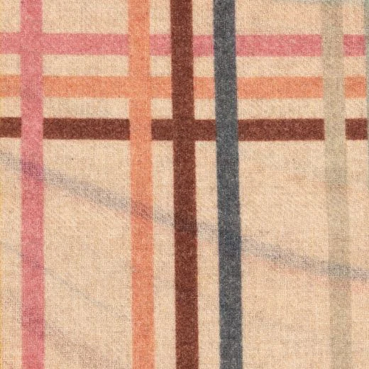 Paul Smith Women's Wool & Cashmere Blend Check Swirl Scarf - Image 5