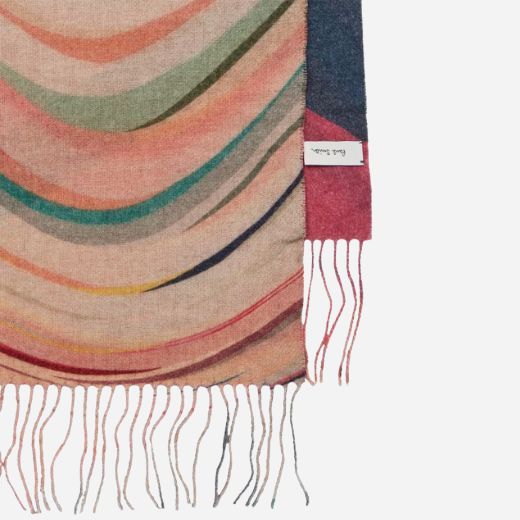 Paul Smith Women's Dusky Swirl Merino-Wool Blend Scarf - Image 2