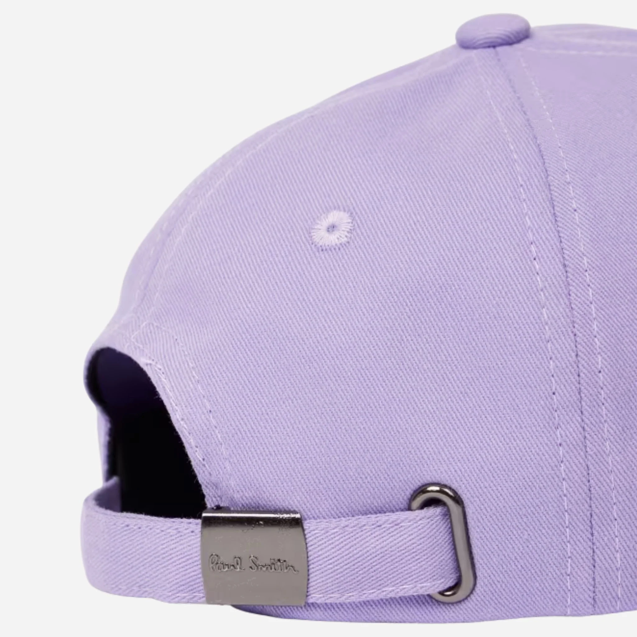 Paul Smith Women's Lilac Washed Cotton Cap with Sun Logo - Image 3