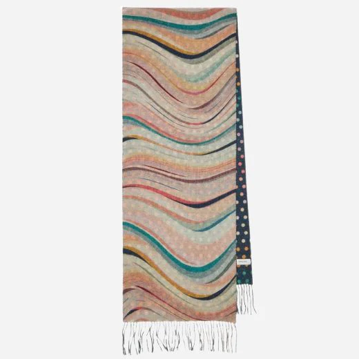 Paul Smith Women's Loretta Swirl Mixed Wool Scarf