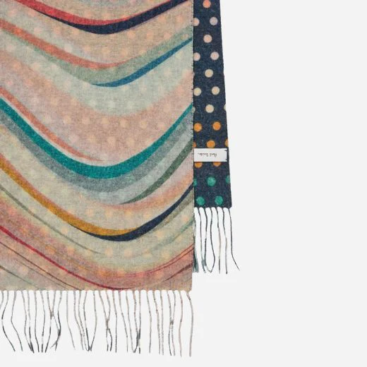 Paul Smith Women's Loretta Swirl Mixed Wool Scarf - Image 2