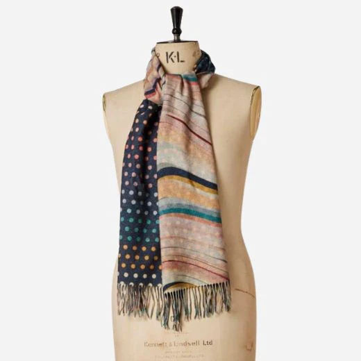 Paul Smith Women's Loretta Swirl Mixed Wool Scarf - Image 5