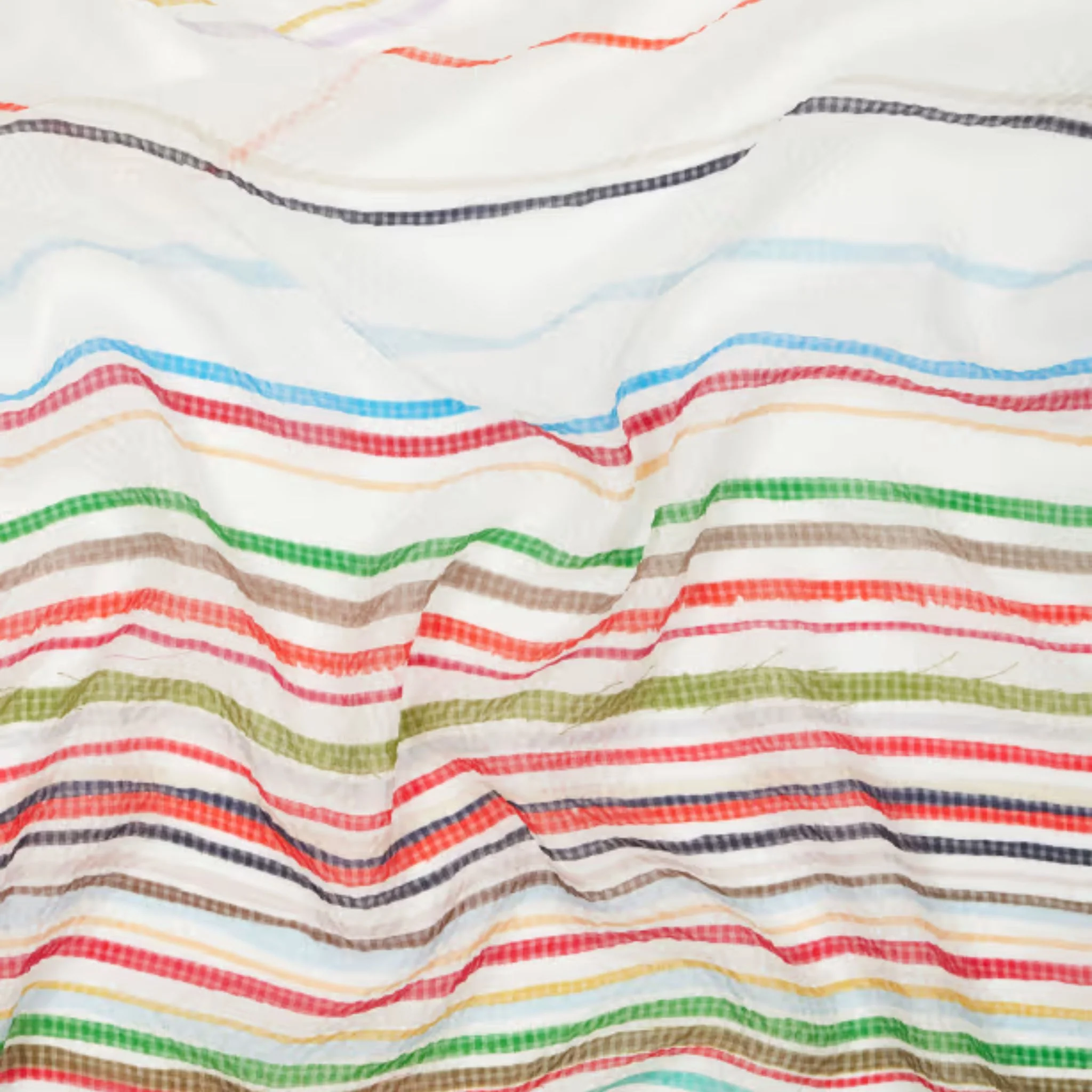 Paul Smith Women's Silk Scarf with 'Painted Stripe' Pattern - Image 4