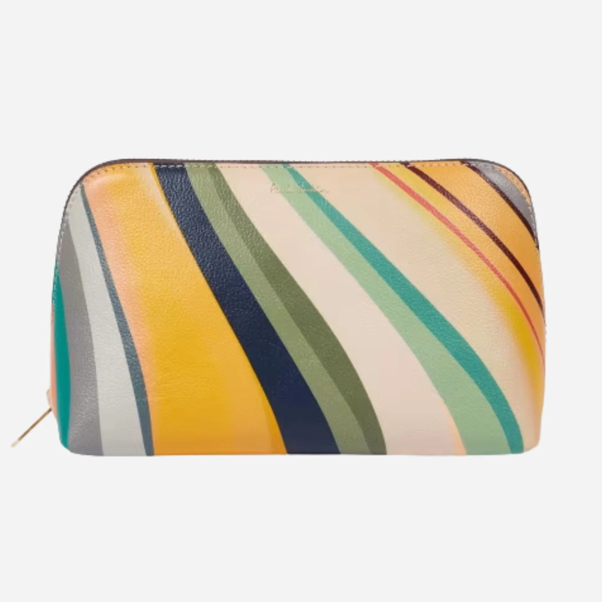 Paul Smith Women's 'Swirl' Print Leather Cosmetic Pouch