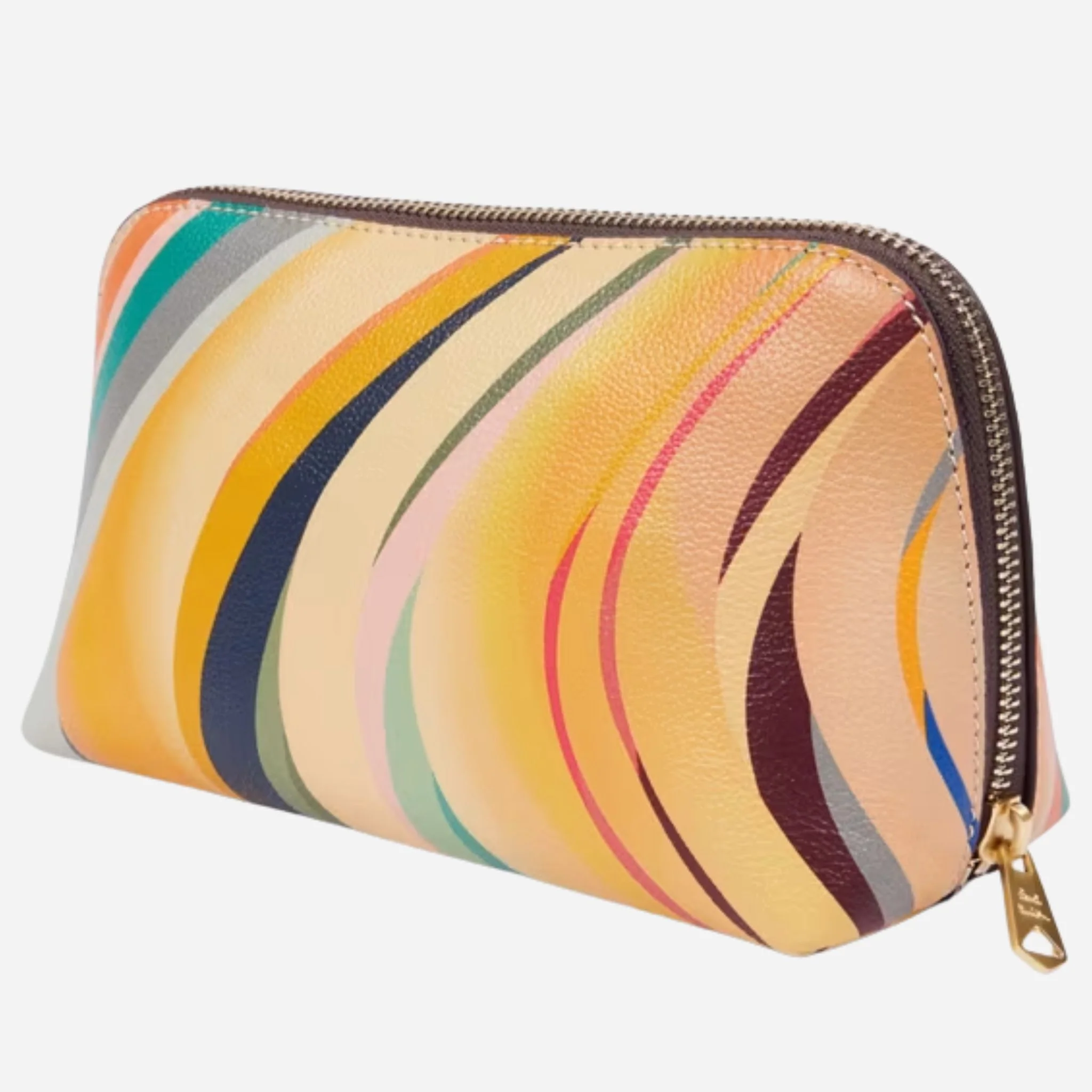 Paul Smith Women's 'Swirl' Print Leather Cosmetic Pouch - Image 2