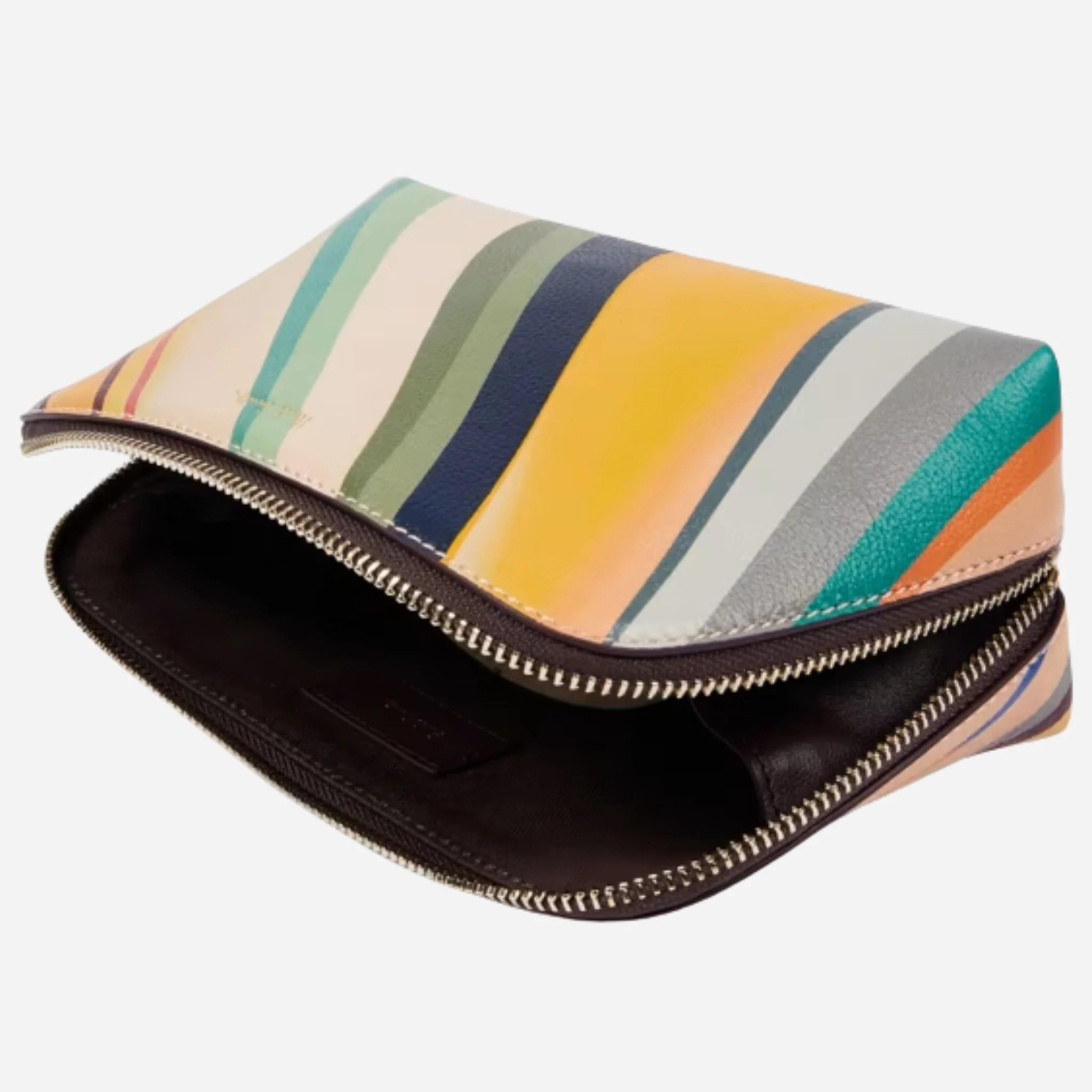 Paul Smith Women's 'Swirl' Print Leather Cosmetic Pouch - Image 3