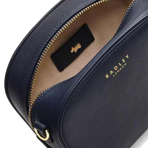 Radley Arden Crescent Ink Leather Cross Body Bag - Image 3