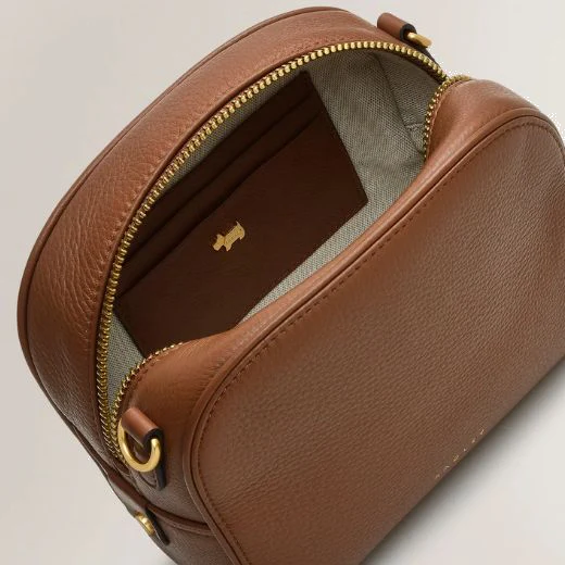 Radley Arden Crescent Saddle Brown Cross Body Bag - Image 3