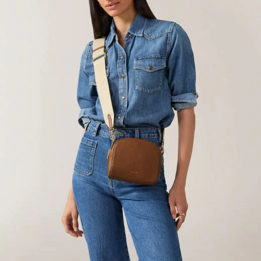 Radley Arden Crescent Saddle Brown Cross Body Bag - Image 5