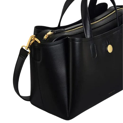 Radley Bathurst Mews Black Medium Ziptop Grab Bag - Image 4