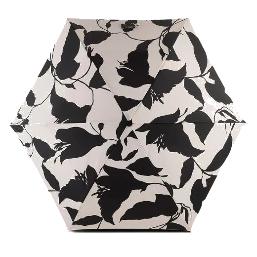 Radley Chalk White Floral Print Compact Umbrella