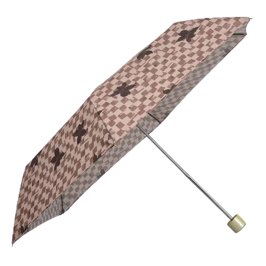 Radley Check Stone Responsible Handbag Umbrella - Image 2