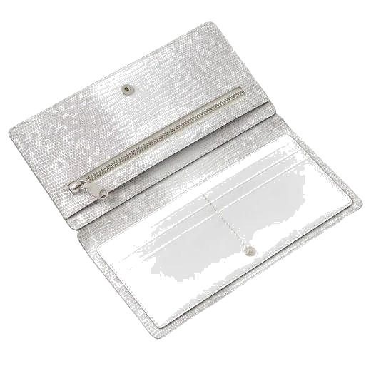 Radley Coin Street Faux Lizard Large Bifold Purse in Bright White - Image 3