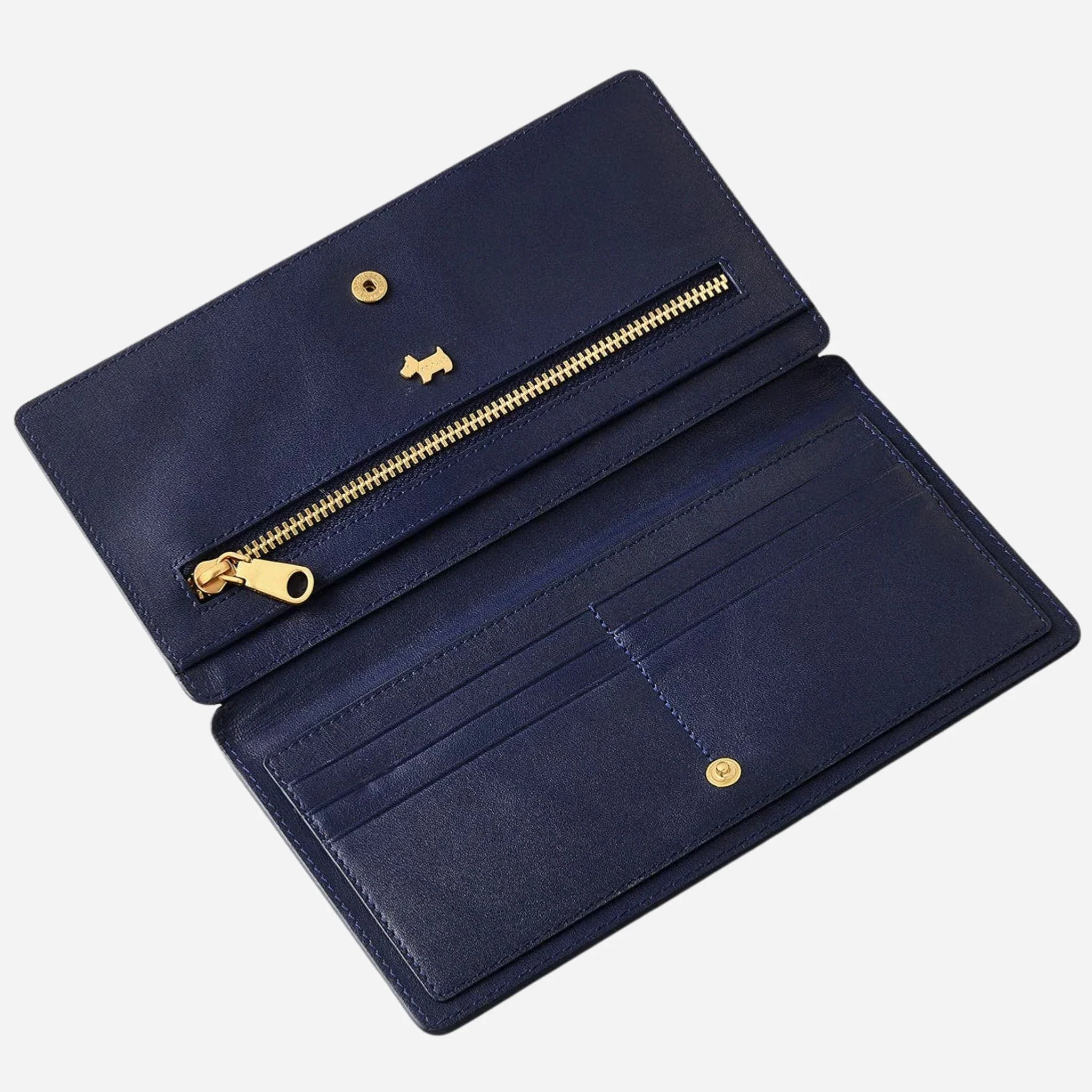 Radley Coin Street Magnolia Evenfall Blue Large Bifold Purse - Image 3