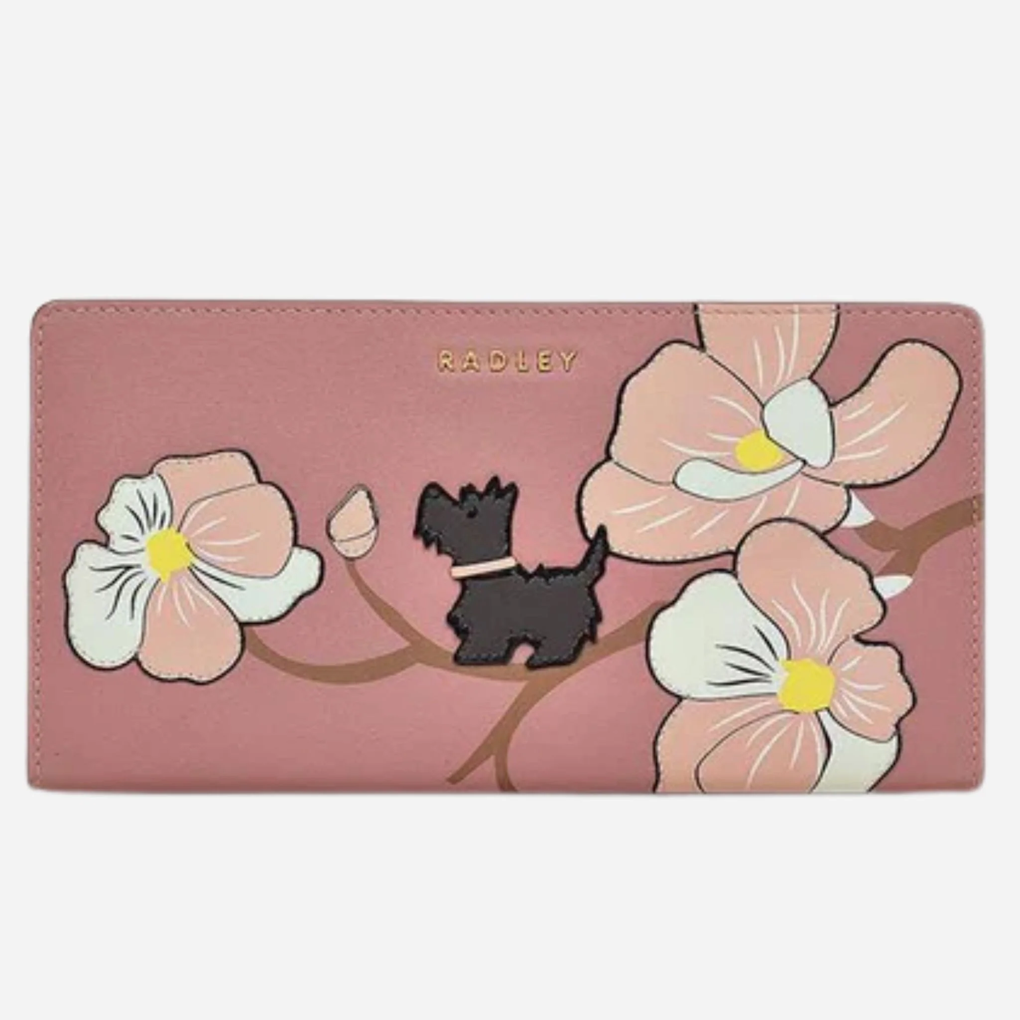 Radley Coin Street Magnolia French Rose Pink Large Bifold Purse
