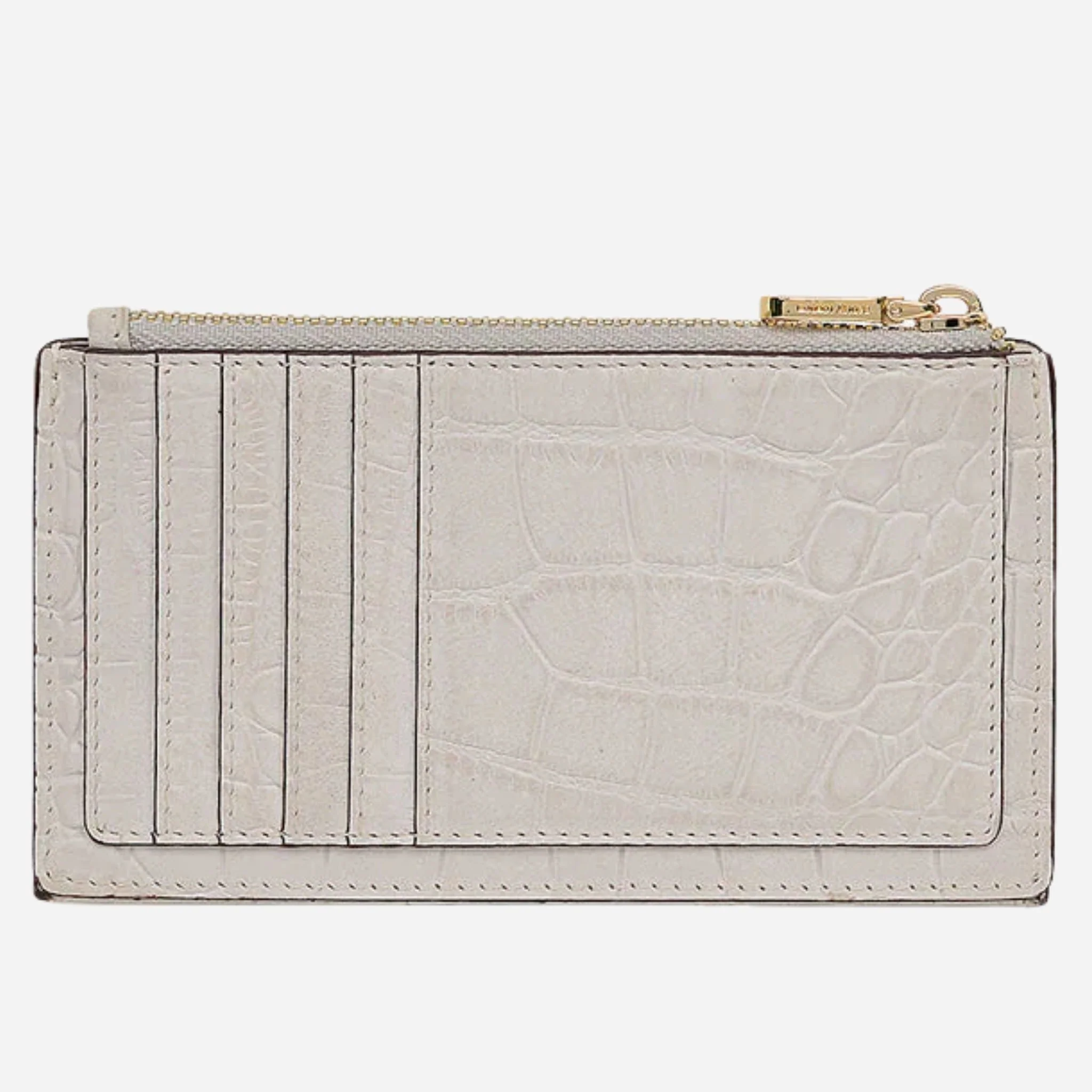 Radley Coin Street Snow Faux Croc Leather Medium Bifold Zip Top Purse - Image 2