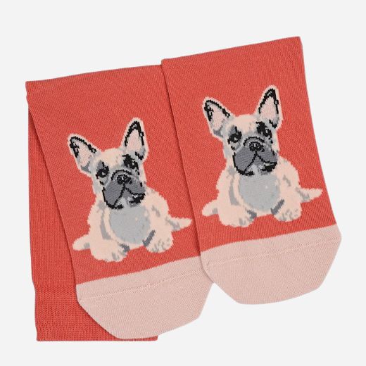 Radley Copper Pink Radley & Friends Pair of Socks with Dog Design