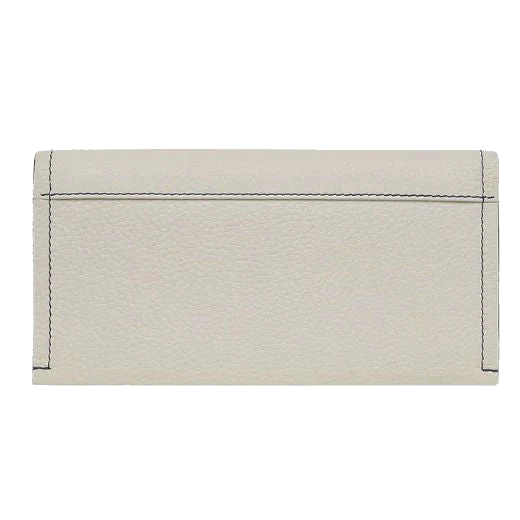 Radley Cut Out Floral Chalk Leather Large Flapover Purse - Image 2