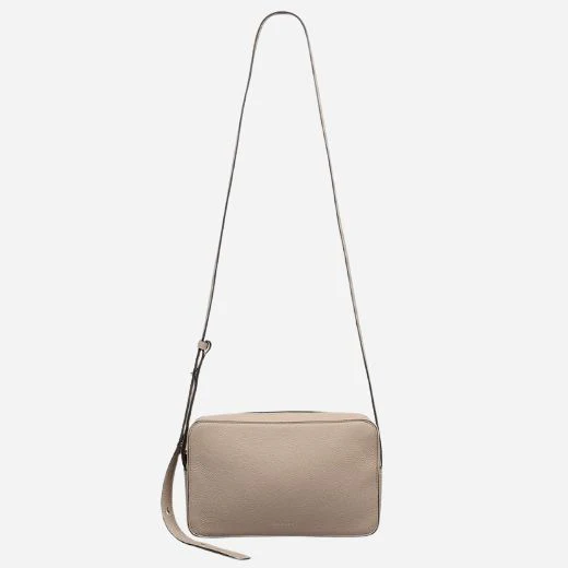 Radley Duchess Close Porcini Brown Leather Small Zip Top Cross Body Bag