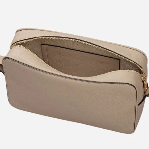 Radley Duchess Close Porcini Brown Leather Small Zip Top Cross Body Bag - Image 3
