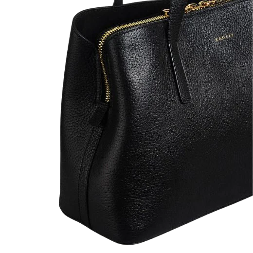 Radley Dukes Place Black Medium Ziptop Grab Bag - Image 4