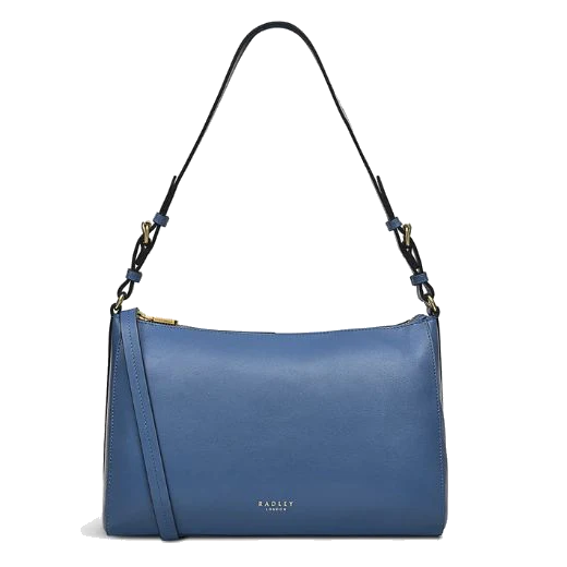Radley Dukes Place Boathouse Blue Medium Shoulder Bag