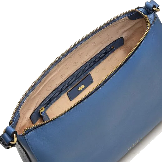 Radley Dukes Place Boathouse Blue Medium Shoulder Bag - Image 3