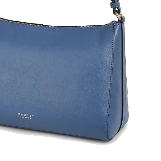 Radley Dukes Place Boathouse Blue Medium Shoulder Bag - Image 4