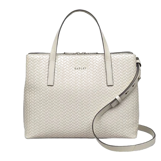 Radley Dukes Place Chalk Weave Medium Multiway Bag